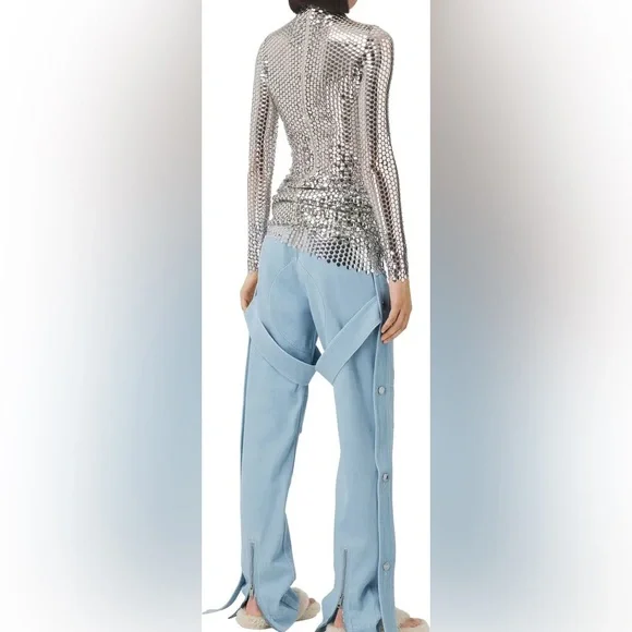 Burberry Amelia Detachable Strap Cargo Jeans